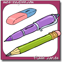 classroom flash cards