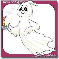 Halloween flash cards