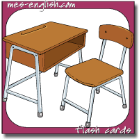 classroom student chair desk