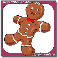 gingerbread man cookie character