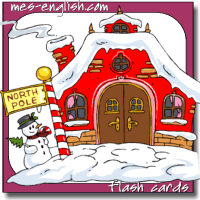 the North Pole, Santa's house