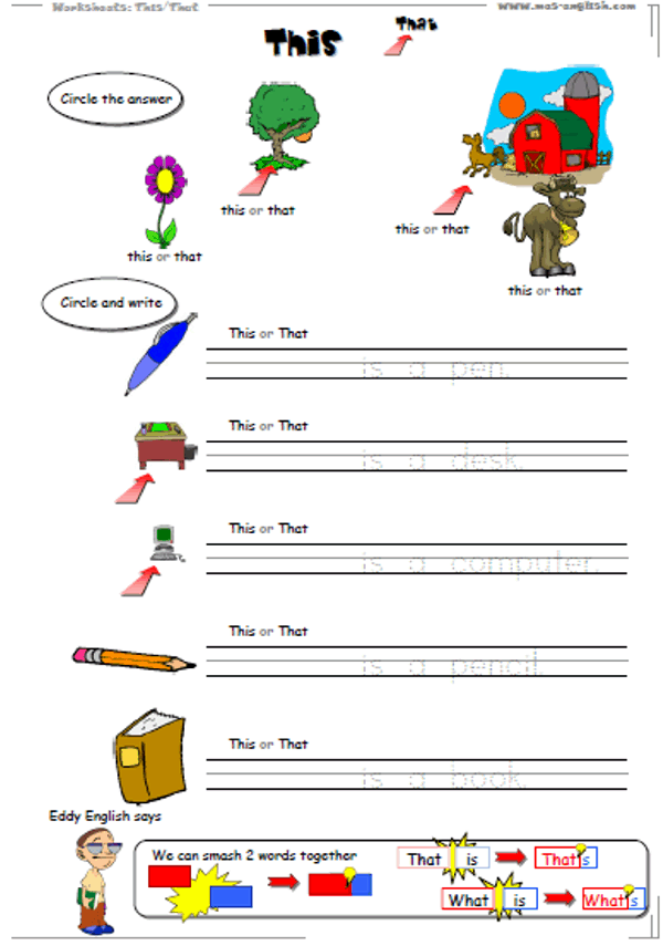 English Worksheets For Grammar Introduction Free Printable Grammar